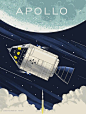 复古风 宇宙星系插绘海报设计。
#灵感的诞生# ​​​​