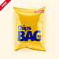 bag chips free Label mock-up Mockup Pack package packing psd