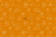 文字,动物,乱画,绘画插图,四方连续纹样,矢量,式样,猫,着色
