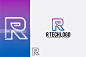创意字母Logo模板系列之字母R R tech logo – 设计小咖 -大作
