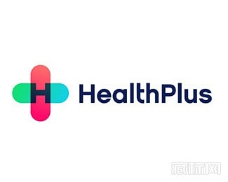 HealthPlus更健康logo设计欣...