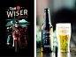 Kinkaider Brewing Co. 农场酒厂的工艺啤酒包装设计-古田路9号-品牌创意/版权保护平台