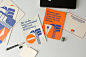KARTOTEKA STATIONERY STORE CI : Kartoteka [ie. a cabinet or a card file] is a newly established stationery and paper store opened in Prague. I have created a whole corporate identity based on a limited bright colour palette, witty headlines and a main her