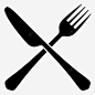 采购产品叉和刀刀叉餐具图标 设计图片 免费下载 页面网页 平面电商 创意素材