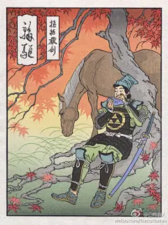 和风版游戏插画第二弹。确实民族的才是世界的。这组只看出马里奥，金刚，皮卡丘。@绘画乞讨人贵哥