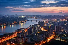 杭州城市风光景点高清摄影图