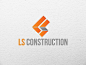 LS Construction Logo: 