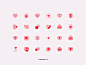 Valentine's Day figma fire gift heart icon icon pack icondesign iconly pro iconography iconpack icons iconset illustration kiss love valentine vector