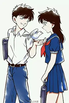 怪盗基德#中森青子##黑羽快斗#