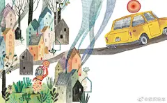 Un bacio in viaggio旅途中的吻
Illustrated by Evelyn Daviddi

我已经寄了一些东西。
就像塞进邮筒里的一封信，就像电话中的留言，就像便条偷偷地传递给了的同桌，就像从窗外扔出的纸飞机。就像风中的一吻…
一个小小的吻。它要去哪里？
我把它寄给了奶奶，奶奶把它交给了爷爷，爷爷又交给了哥哥，哥 ​​​​...展开全文c