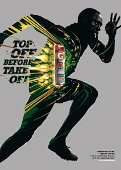 佳得乐(Gatorade)视觉海报设计欣赏2