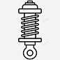 减震器汽车设备图标 设计图片 免费下载 页面网页 平面电商 创意素材