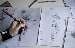 Nike耐克篮球运动员素描[53P]-美术插画 - DOOOOR.com