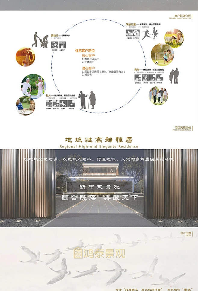 售楼部示范区景观方案文本资料现代新中式展示区景观设计投标文本-淘宝网-花瓣网