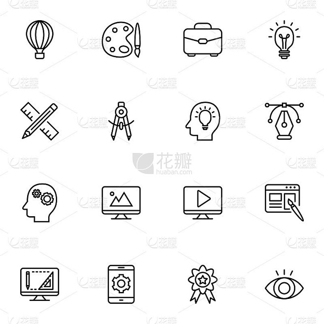 Creative design icons
