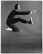 Merce Cunningham, dancing a solo piece titled "Changeling." Photo: Merce Cunningham Dance Company