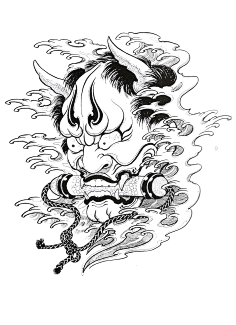 (43)采集奶哥rlfwy采集到般若日本鬼面具般若主题面具 主题面具 日本