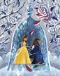 #EnchantedLove Sneak peek of one of the pieces I did for the art tribute for the #liveaction #disney #beautyandthebeast show, presented by @ohmydisney @gallerynucleus @disneystudios @cyclopsprints . The show will be up from 3/11/17-4/2/17 with...