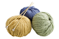 Royalty-free Image: Bundles of yarn and knitting needles