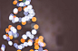 Christmas Tree Bokeh Lights Background Free Image Download