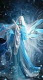 【古图专帖】——『人物系列』——白发男（女）子_古风图片吧_百度贴吧