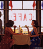 胶片质感Jack Vettriano ​​​​油画 ​​​​