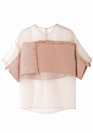 3.1 Phillip Lim / Organza Fringe Blouse