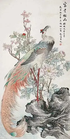 欣赏｜著名画家沈一斋的凤凰 - 小红书