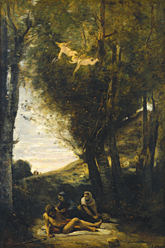 Z的收藏馆采集到柯罗 Camille Corot-国-写实主义