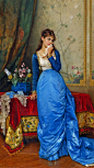 THE LETTER, BY AUGUSTE TOULMOUCHE: 