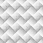 Seamless monochrome abstract star pattern background