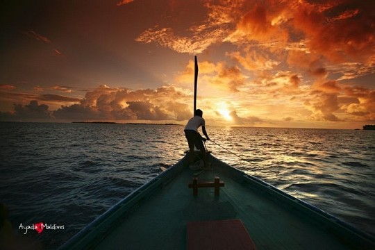 马尔代夫醉人的日出与日落 - 悦旅行专栏