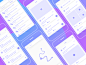Social & Maps Wireframes
