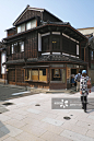 Higashi Chaya district, Kanazawa_创意图片