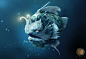 Diiip, Mickael Lelièvre : As I show in an other post! I love to sculpt fish so sometimes I do one!!! cheers!