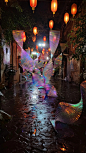 吉隆坡「鬼仔巷」最新打卡—“光 。影”艺术装置