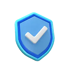 Protection Shield 3D Icon