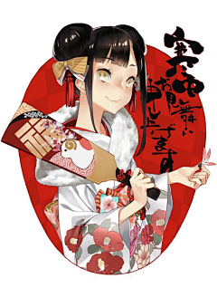 深海奥里昂采集到插画（日系）赛璐璐