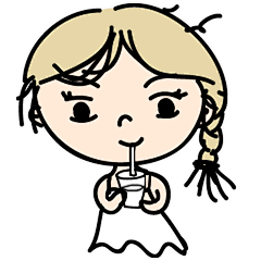 Viven原创设计&lt;哈妞的快乐生活&gt;表情微信表情包 哦 06