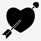 心与箭就像爱 页面网页 平面电商 创意素材