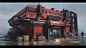 Sci Fi Kitbash Set - Buildings & Props 1, Kevin Jick : These are part of a Sci Fi Kitbash Set I got to make and publish through Terraform Studios! These were super fun to make and design. They are part of a larger Sci Fi Buildings and Sci Fi Street Pr