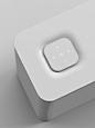 Check this out on leManoosh.com: #Button #dock #LED #Minimalist #Remote #Rounded #Speakers #White