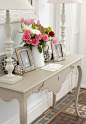 love this entryway table