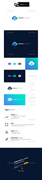 数据云商标模板——符号标志模板Data Cloud Logo Template - Symbols Logo Templates抽象的,蓝色的,业务,云、公司、计算、企业、有创造力,数据,设计师,全球互联网,标志,网络,网络,服务器,解决方案,存储,象征,科技,技术,模板,网络 abstract, blue, business, cloud, company, computing, corporate, creative, data, designer, global, internet, logo, n