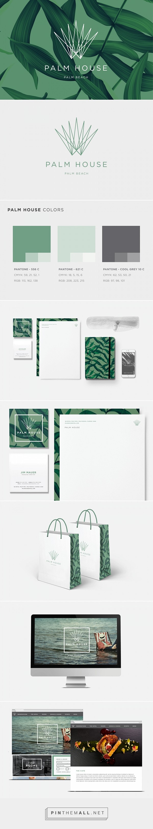 Palm House品牌设计 设计圈 展...