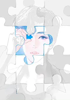 古言·唯美·古风 帅气 插画壁纸  张若昀 图来自网络（见水印）