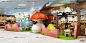 现代商场儿童休闲区游乐园3D模型
