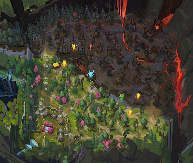Dota 2 map, Igor Art...
