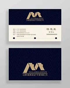 房地产开发有限公司董事长名片