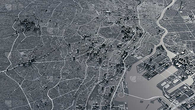 东京城市三维地图